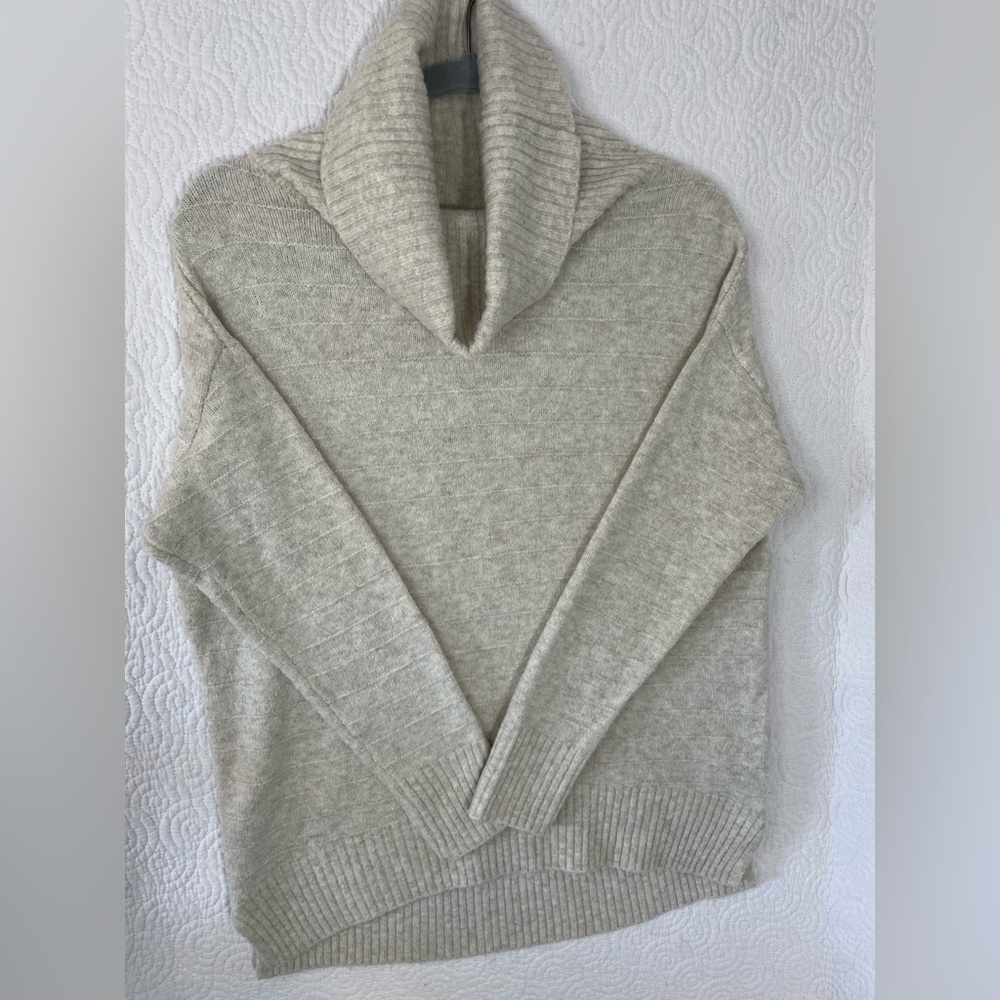 Womens' Turtleneck Long Sleeve Cable Knit Sweaters